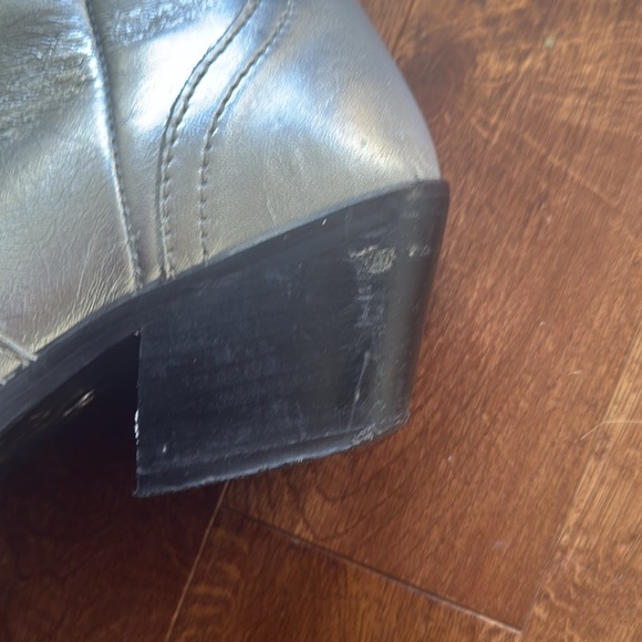 Zara Metallic Cowboy Boots - Picture 7 of 7